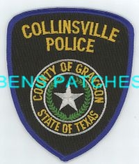 TEXAS,COLLINSVILLE POLICE 1